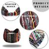 Boho Knot Turbans Yoga Elastic Head Wrap Women Headband Wide Hairbands Headwear Floral Bandanas Fashion Hair Band Accessories