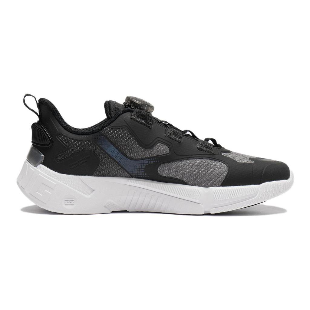 Li Ning Kids Sports Lifestyle Series Comfortable Durable Non-Slip Shock Absorbing Low-Top Casual Shoes Kids Casual Shoes Black YKCU010-3