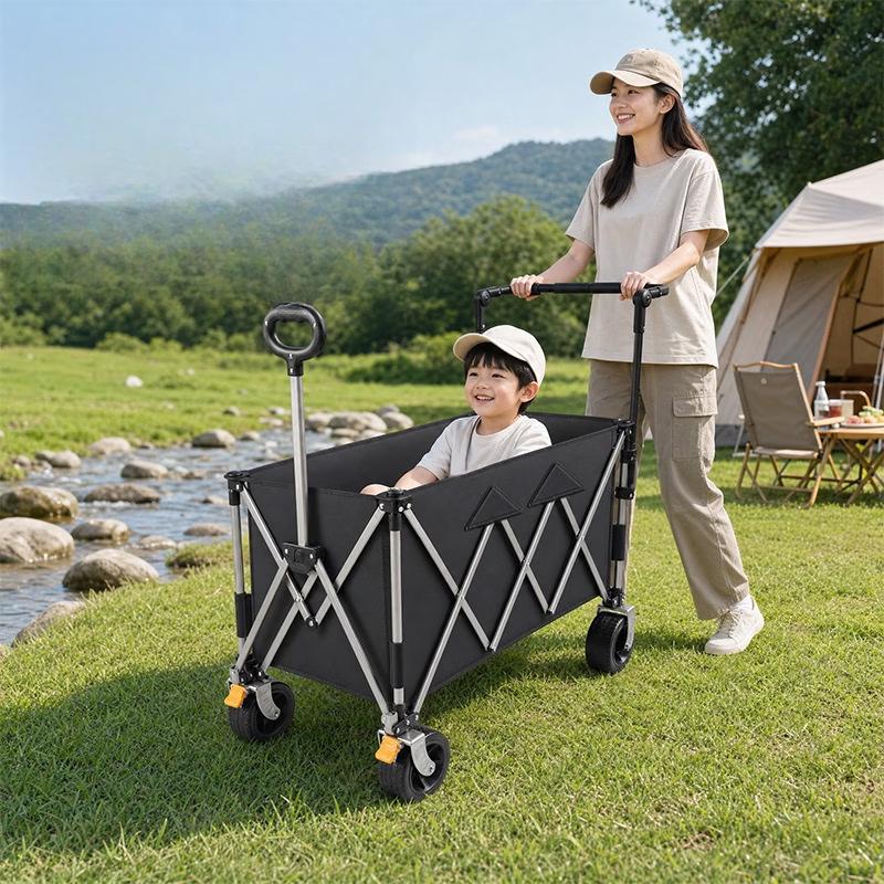 Outdoor Folding Utility Cart