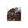 Kids' Sports Watch Red Multi-Function Waterproof Alarm Date Day Display Dual Time LED Analog Digital Watch