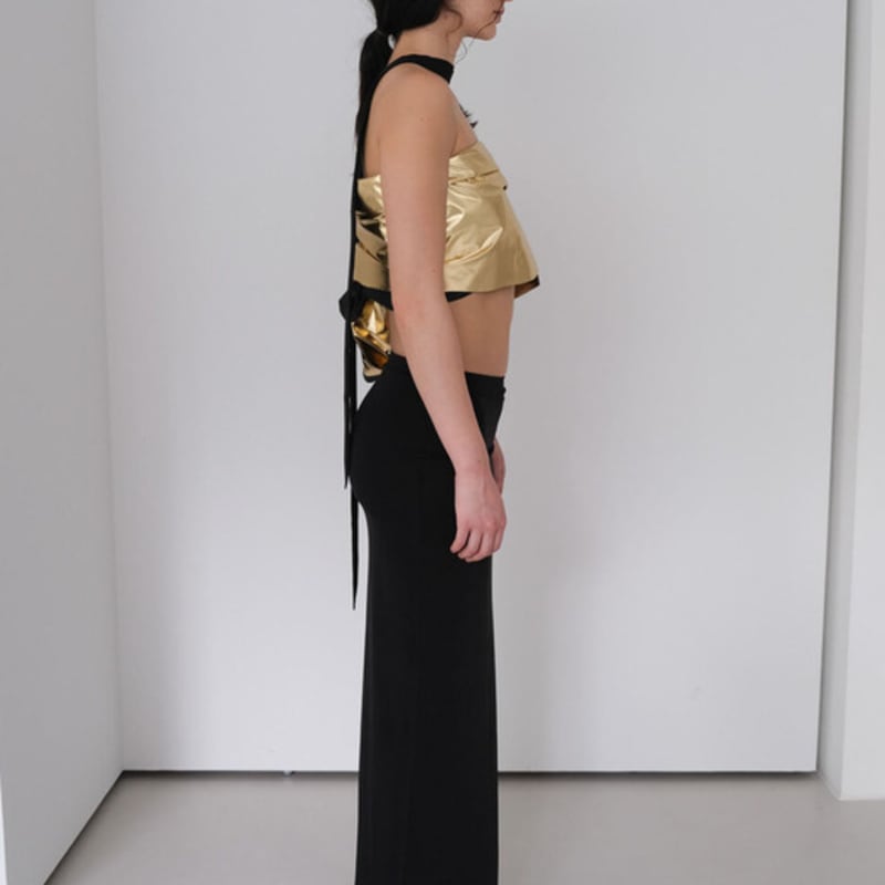 HAVEBIN Long Tie Scarf (Black)