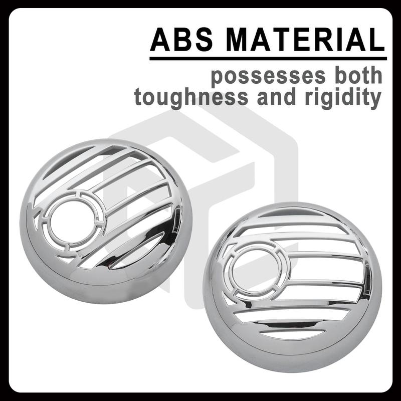Motorcycle Chrome Turn Signal Light Kits Bezels Indicator Lens Cover for HARLEY FLHK FLTR FLHT FLHTK Turn Signal Housing