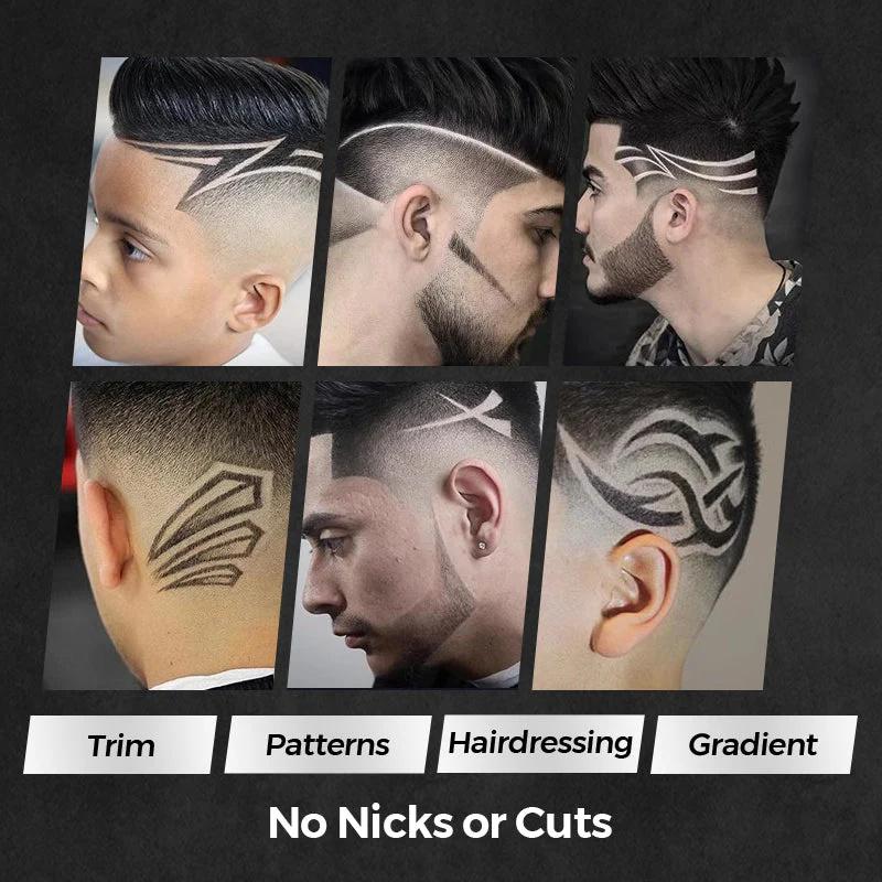 Household Digital Display Professional Electric Hair Clipper Set Portable USB Chargeable Electric Clipper Cordless Hair Trimmer