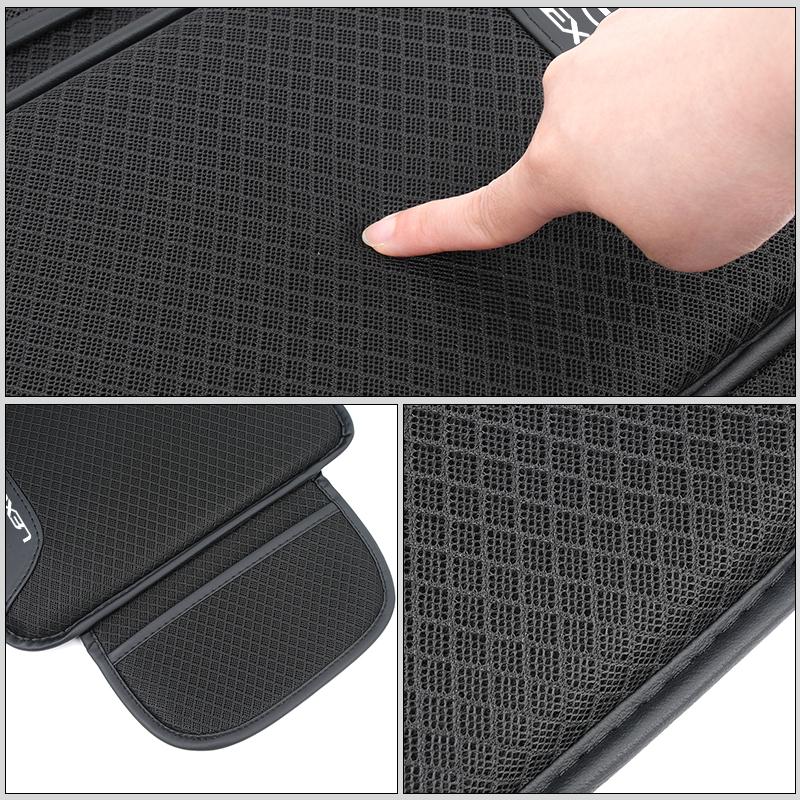 Car Armrest Box Pad Ice Silk Mat With Storage Pouch Auto Accessories For Lexus UX250h RX450h CT200h RX400h NX300h RX350 RX300