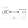Nankai Parts NANKAI Mirror Arm Clamp Flexible Type MSM03 Bike Motorcycle Smartphone MSM03