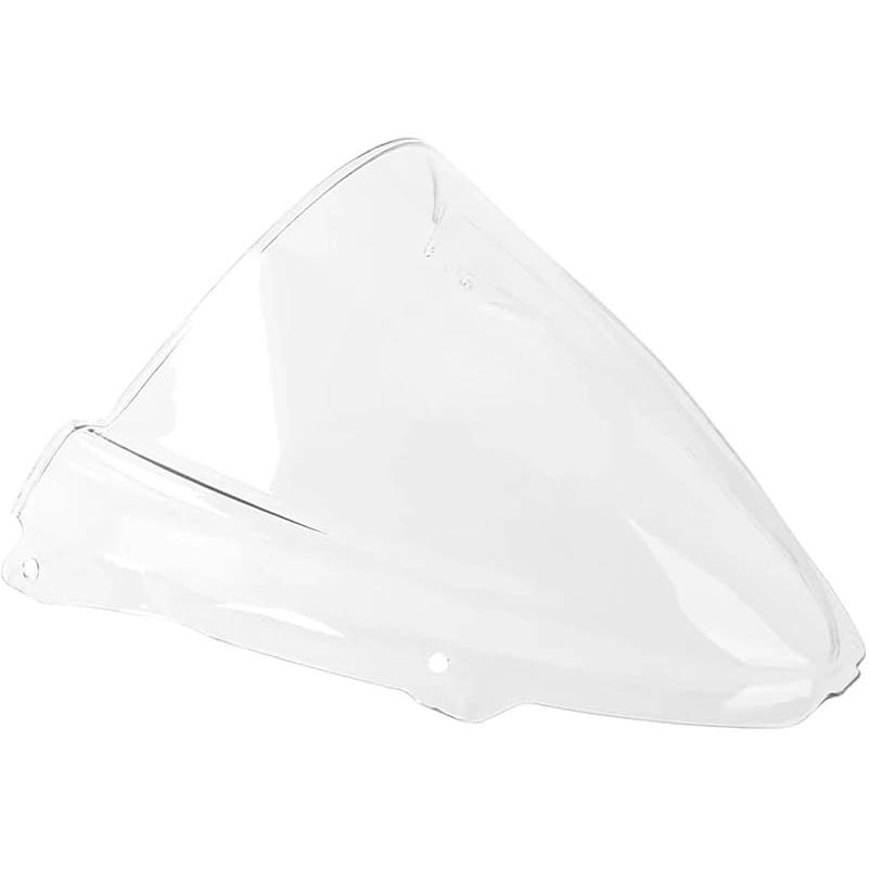 Jiningqiuguodianzi Windscreen Windshield Compatible With Kawasaki NINJA ZX6R ZX-6R ZX 6R Ninja 2024 2025 Motorcycle Wind Deflector Double Bubble Wind
