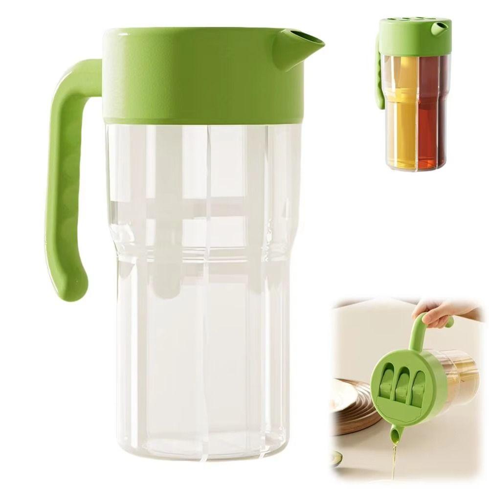 Food Grade Olive Oil Pourers Detachable Cooking Oil Pot 3 In 1 Oil Dispenser Liquid Seasoning