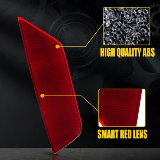 For Ford Escape 2013 2014 2015 2016-19 Left Rear Bumper Reflector Bumper Light A