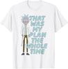 Rick and Morty That Was My Plan Adult Cartoon Fashion T-Shirt