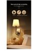 Wireless LED Bedside Wall Lamp: Modern Minimalist Energy-Saving Night Light