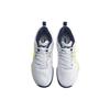 Li-Ning Synthetic Leather Wear-Resistant Breathable Lightweight Low-Top Badminton Shoes Unisex Shoes Standard-White AYTQ003-1