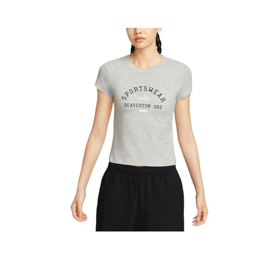 Nike Sportswear Nsw Phoenix Ss Slim Comfortable Pullover T-Shirt Women Tops HV4975-050 S