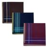 DsHome Men's Cotton Handkerchief Set of 3, 42x42cm, 100% Cotton, Quick-Dry, Lightweight