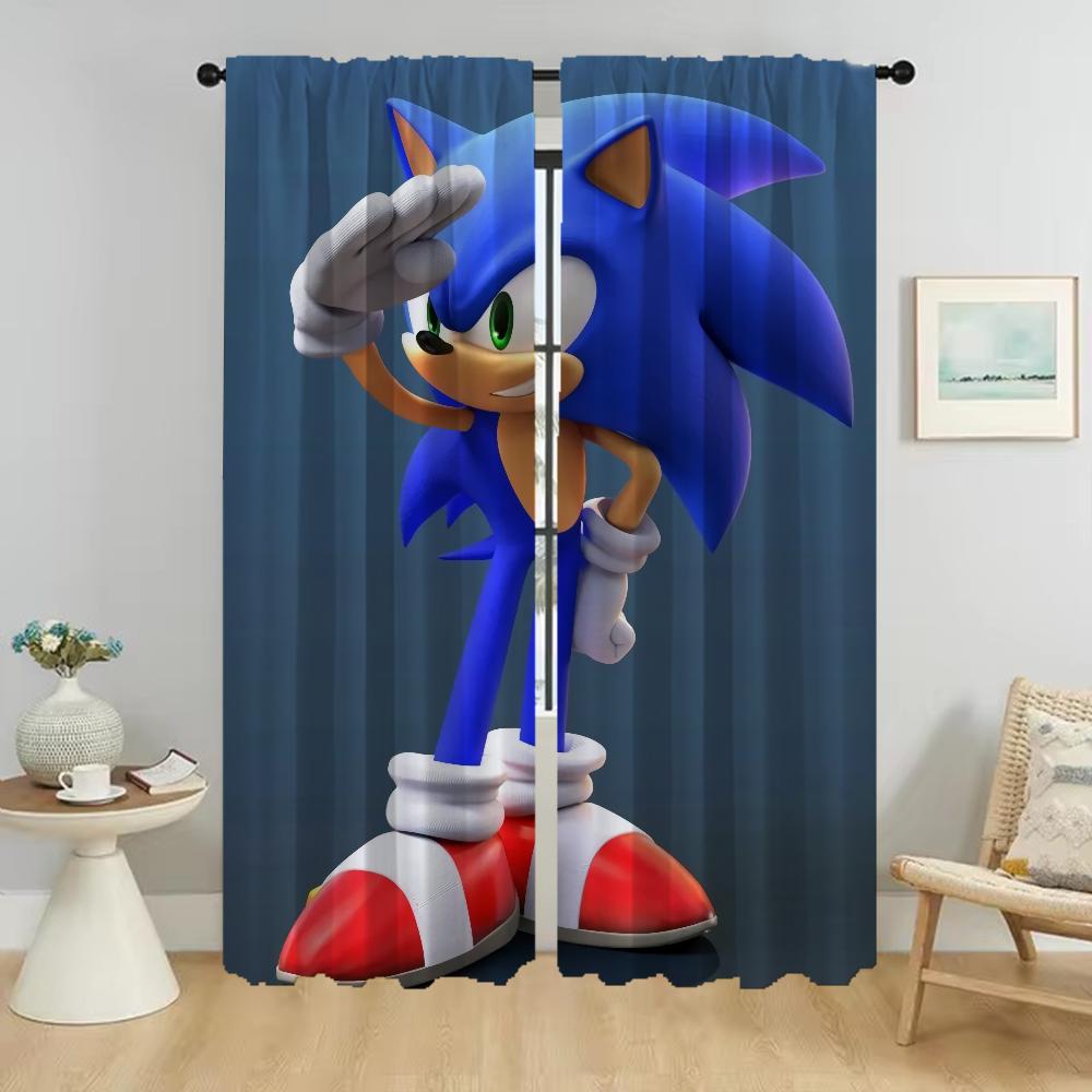 

Шторы Sonices для детской комнаты, противомоскитные шторы для камер, тюль для спальни, занавески для гостиной, украшения на Хэллоуин W50xH70cmx2pcs-CL