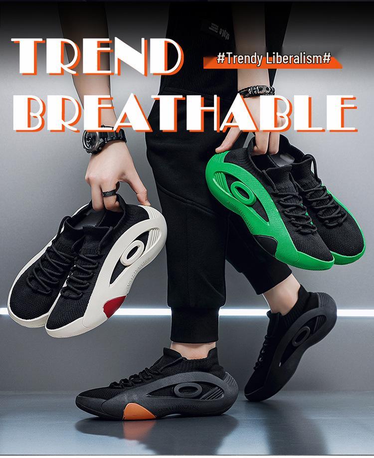 Premium Plus Size Men's Summer Mesh Running Shoes - Breathable, Versatile, Thick Sole Casual Sneakers