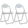 VidaXL 2x Folding Dining Chairs Dining Chairs Kitchen Chairs Dining Chairs Living Room Chairs Home 284408