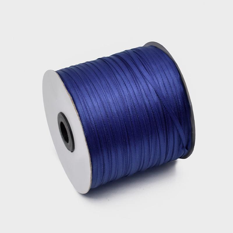 0.3cm Encrypted Polyester Satin Ribbon for Clothing and DIY Accessories