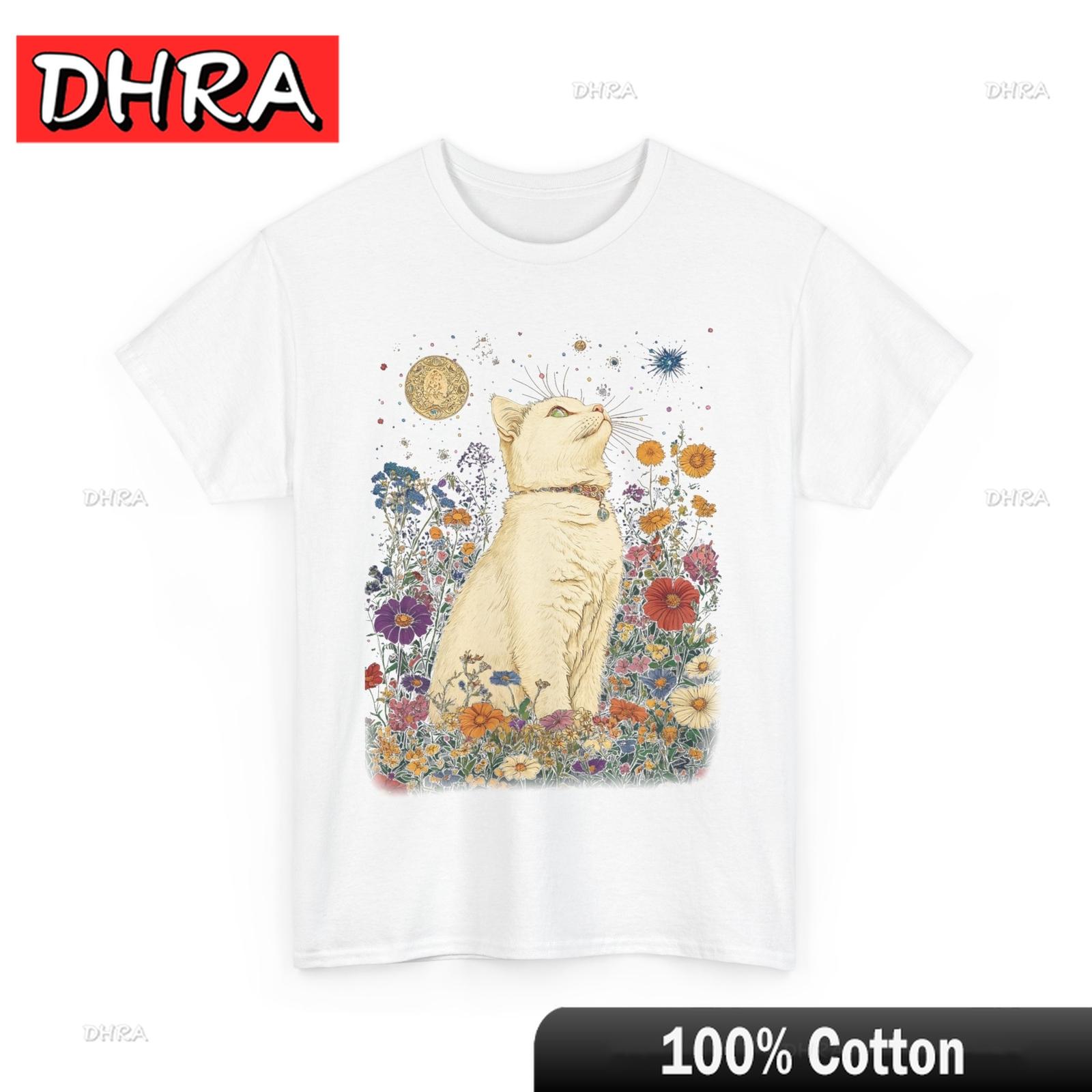 

Funny Cat Graphic Tee Adorable Cat Lover TShirt for Unisex Women Chic Aesthetic Fresh Tshirts Creative Edgy Funny Harajuku Vibe S