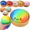 Hohe Qualität HEISS Simulation Knödel Squishy Bunt Glitzer Anti-Stress Stressabbau Für ADHS Erwachsene Stressabbau Spielzeug