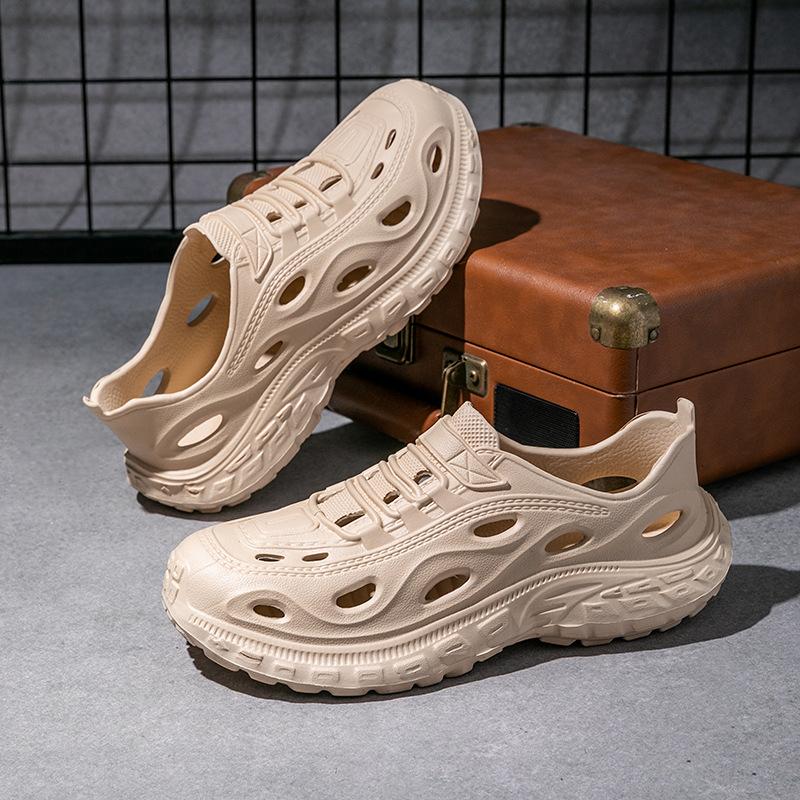 Cool slippers outer wear hole shoes women's summer non-slip bathroom home indoor home use