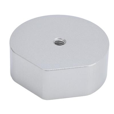 Adaptador de Montura para trípode de Satélite Aleación de Aluminio Rosca de 1/4 de Pulgada Portátil Conversión de trípode de Satélite