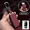Zinc Alloy Leather Car Key Holder For Mercedes Benz A E C S Class E200 E400 E63 W213 S550 S560 C260 Glc Cle Cla Glb Gls Key Fob