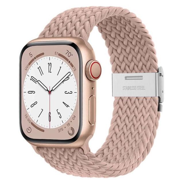 Braided Solo Loop Strap For Apple Watch Ultra2 Band 49mm 45mm 44mm 40mm 41mm 42mm 46mm Correa Bracelet Series 8 7 Se 6 9 3 10 11