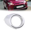Króm Autó Első Lökhárító Ködlámpa Díszkeret Fedél Körbefogó Keretek Külső Dekoráció Módosítási Kiegészítők Ford Fiesta 2008-2012-hez