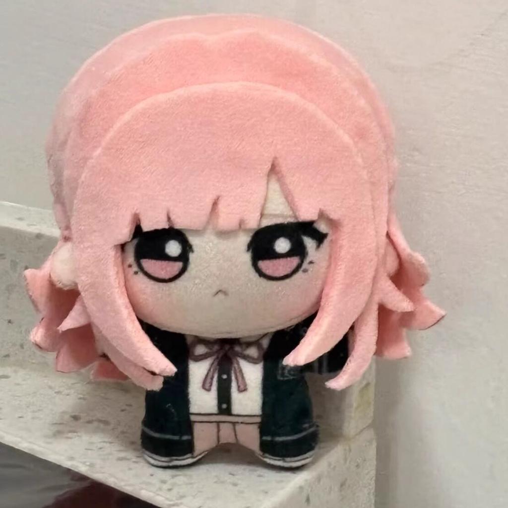10cm Danganronpa Character Plush Doll Pendant Cotton Stuffed Toy Kyoko Sayaka Shuichi Kokichi Kaede