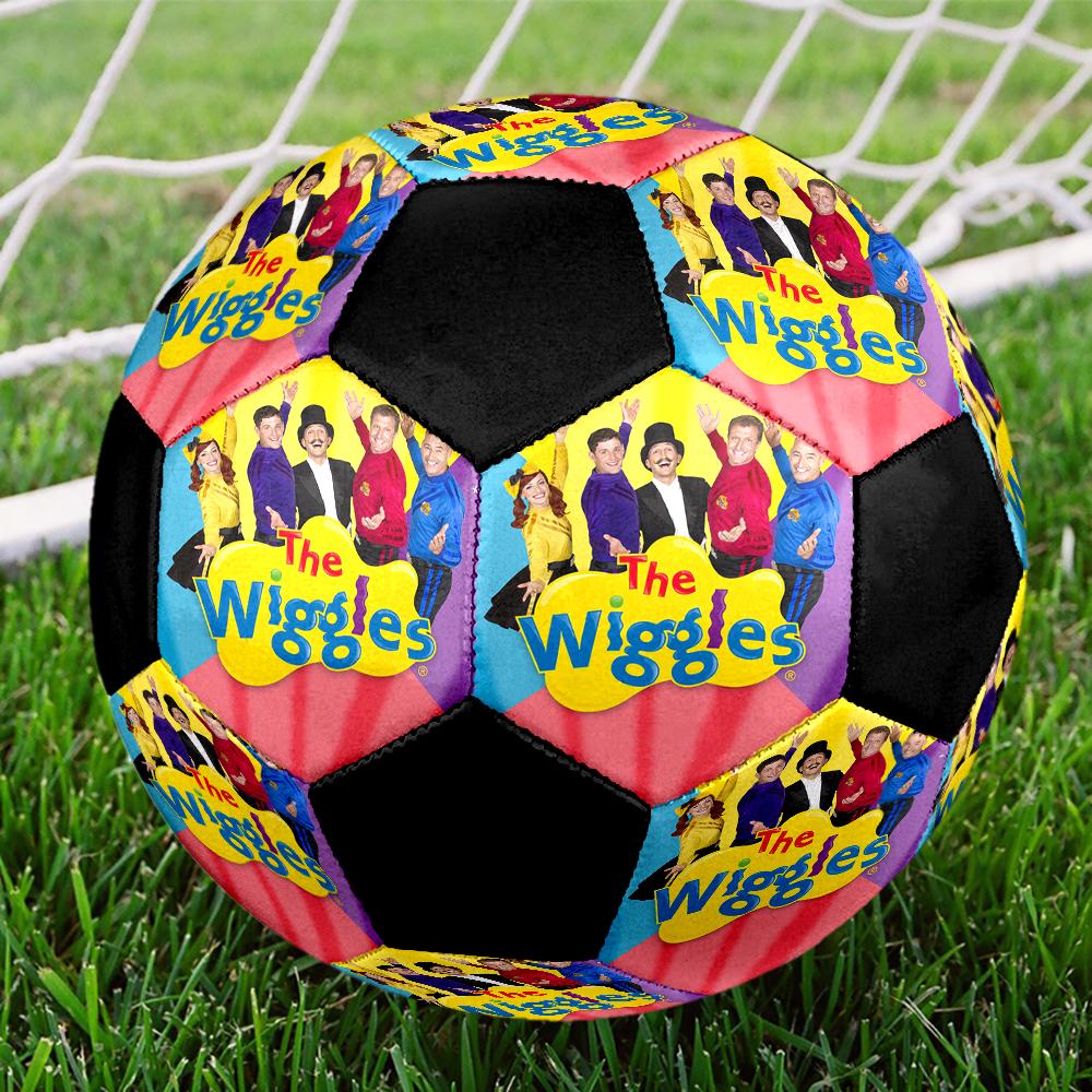 The Wiggles Theme Size 5 Soccer Ball, Suitable for Both Indoor and Outdoor Matches, a Gift Suitable for Everyone.