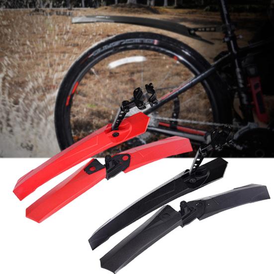 1 Set Bicycle Fender Quick Release Easy To Install Mountain Bike Mudguard Rainy