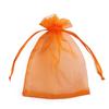 50/100pcs Solid Color Yarn Organza Gift Bags Organza Bag Mesh Wedding Candy Packaging Bag Storage Tulle Fabric Pouches 50%