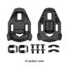 RRSKIT Road Bike Pedal Cleats Set Anti-Skid Plastic Cycling Pedals For Time IClic XPro XPresso Road Bike Cleat Lock