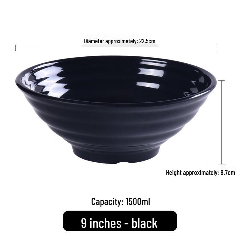 

Melamine Noodle Soup Bowl