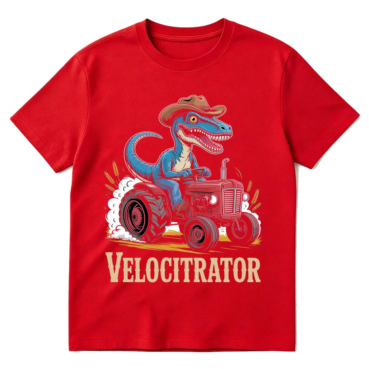

VelociTractor Funny Dinosaur Tractor Graphic Tshirt Unisexs Women Clothing Fashion Harajuku Tshirts Cotton Short Sleeve T Shirts S