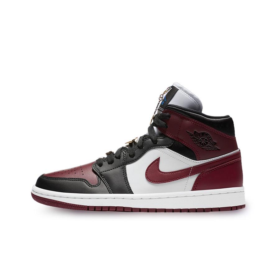 

кроссовки Jordan 1 Mid SE maroon Black Dark Beetroot (Women s) CZ4385-016