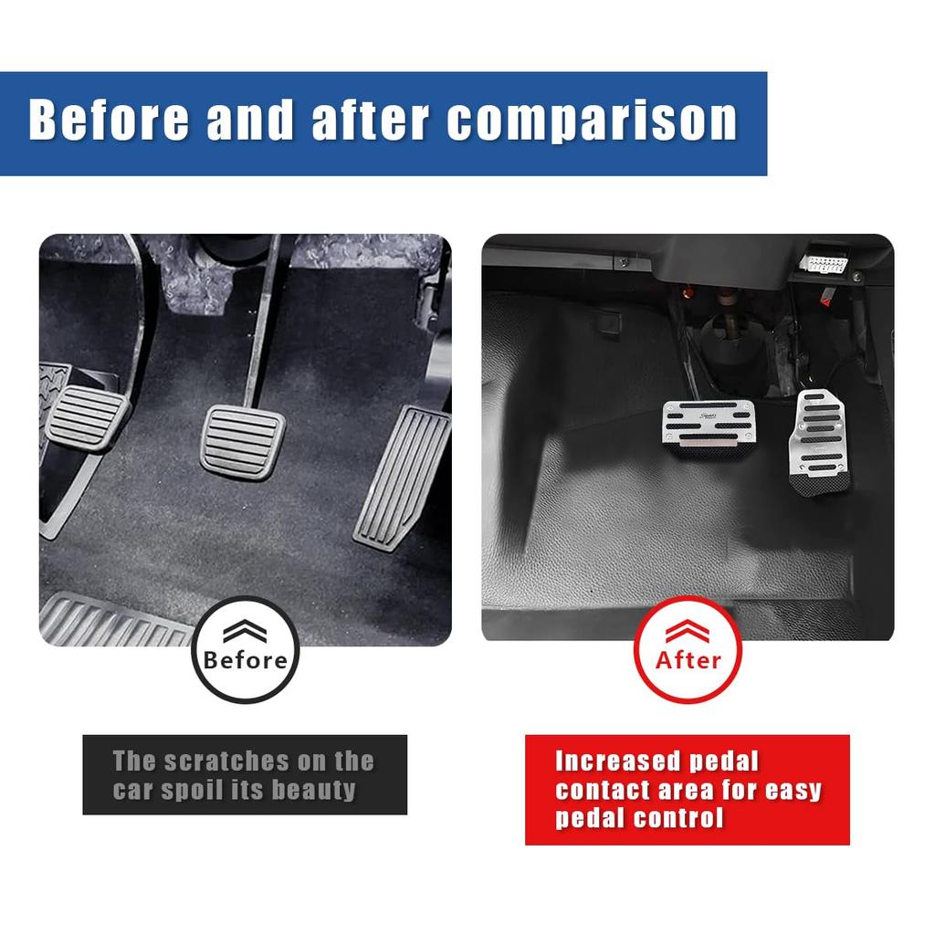 Accelerator Brake Pedal Cover  For Buick Encore GL6 GL8 Chevrolet Orlando Trax Track ONIX Trailblazer NO Drill Car Accessories