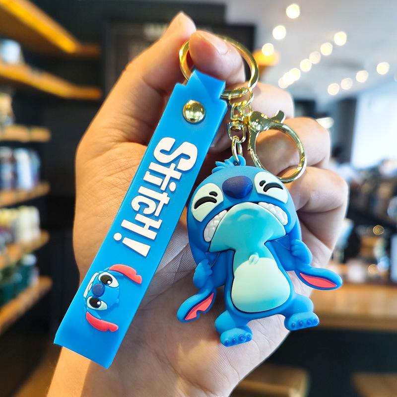 Stitch Keychain Cartoon Cute Doll Machine Small Gift Student Gift Kawaii Cute Personalized Gifts Y2k Fashion Toys Anime Cartoon
