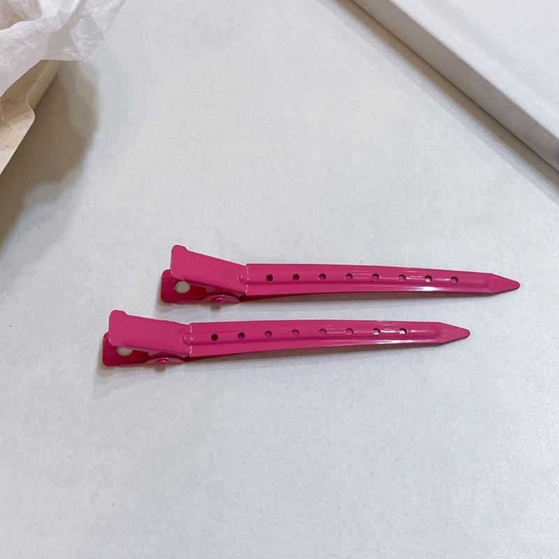 Hair Duckbill Clip Colorful Hair Clip Hair Clamps Cute Hair Catch Easy Simple Barrettes Adornment Hairpin for Girl