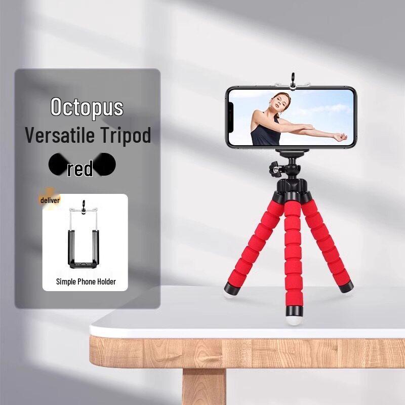 Dual-Sided Teleprompter & Phone Stand: Handheld Video Recorder, Script Reader & Selfie Stick