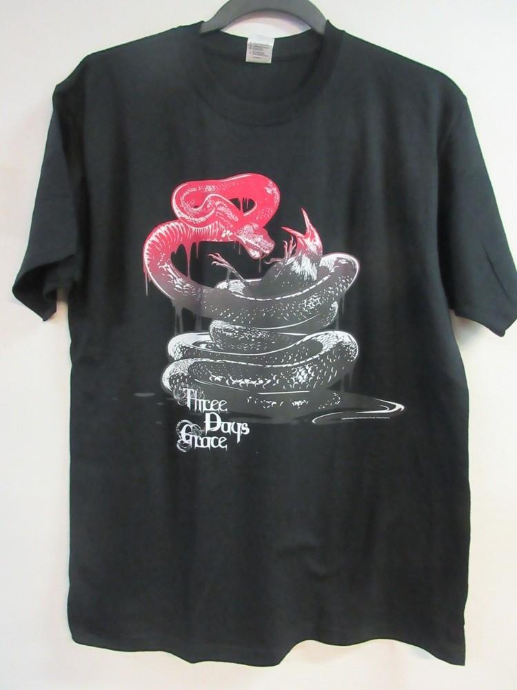 THREE DAYS GRACE OFFICIAL SNAKE BIRD 2010 BAND CONCERT MUSIC EXTRA LARGE Unisex T-Shirt S