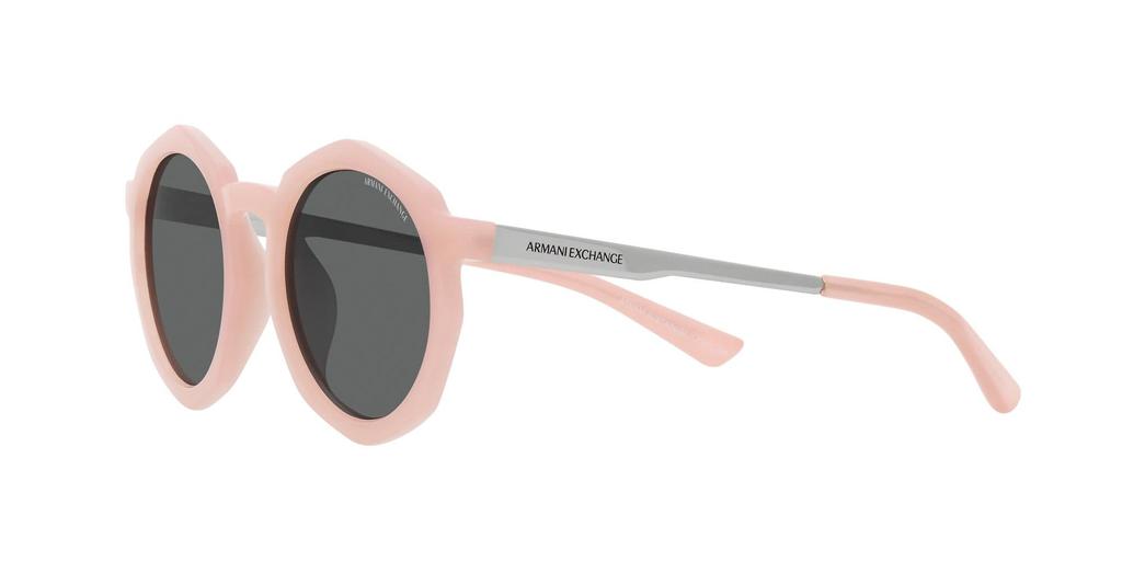 Sunglasses AX4132SU SHINY OPALINE PINK GREY Lens 51 [Armani Exchange] Frame/DARK