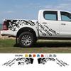 Pickup Body Side Stickers For Foton Tunland TK 2012- Truck Graphics Splash Grunge Decor Decal Trunk Cover Auto Accessories