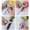 Kitchen Long Style Fruit Peeler, Stainless Steel Peeler For Peeling Apples, Potatoes, And Loofah