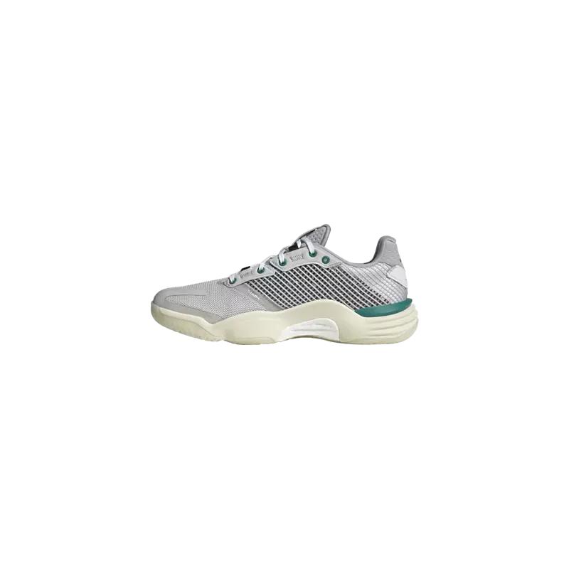 Adidas stabil 16 sneakers breathable reinforced toe Gray/Green/White