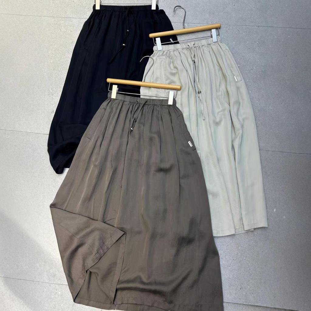 Retro Korean Style Loose Plus Size Slimming Pants MIDI Skirt - Spring/Summer Collection