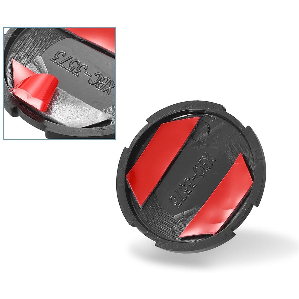 ABS Door Lock Keyhole Key Socket Decoration Cover Trim 2/4 Doors Exterior For Jeep Wrangler JL JLU Gladiator JT 2018-2024