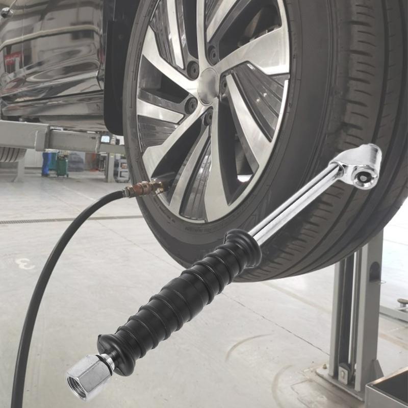 2 Way Connection Heavy Duty Air Chuck Set-1/4 Inch Female NPT Dual for Head Air Chuck Tire Inflator Gauge & Air Compress