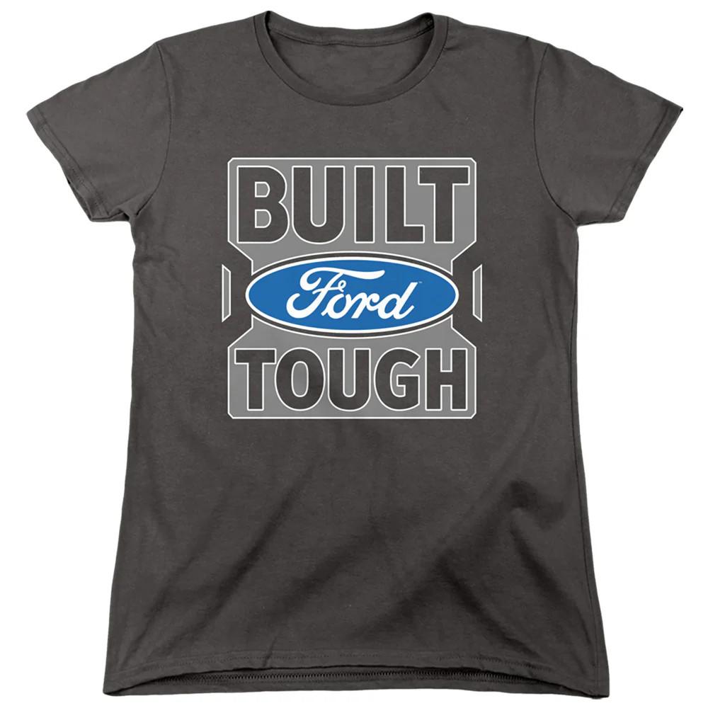 

Ford Trucks Built Ford Tough Womens T Shirt Charcoal 3XL