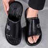 Men Summer Sandals Summer Sandals Slippers Cushioned Soft Sole Breathable Open Back Non Slip Casual Daily Wear Casual Street Style